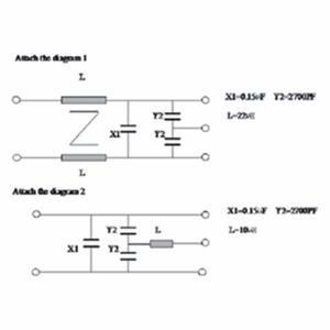 CBB668A抑制射频干扰整件滤波器